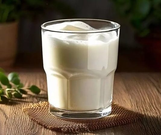 Ayran: Serinleten Geleneksel İçecek ve Sağlık Kaynağı Ayran, yoğurt, su ve tuzun karıştırılmasıyla elde edilen ferahlatıcı ve besleyici bir içecektir. Yüzyıllardır Türk mutfağının vazgeçilmez içeceklerinden biri olan ayran, özellikle yaz aylarında serinlemek isteyenlerin tercihi olmuştur. Tarih boyunca Anadolu'da sofraların olmazsa olmazı olan ayran, hem lezzeti hem de sağlık açısından sunduğu faydalarla öne çıkar. Konulu bir haber görseli.